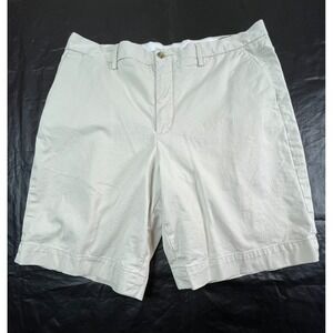 POLO‎ Ralph Lauren Mens 35 Shorts Chino Beige Stretch Classic Fit 8" inseam